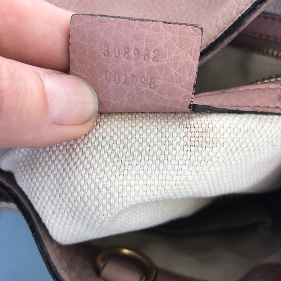 Gucci Soho Bag in dusty pink color - Picture 10 of 15